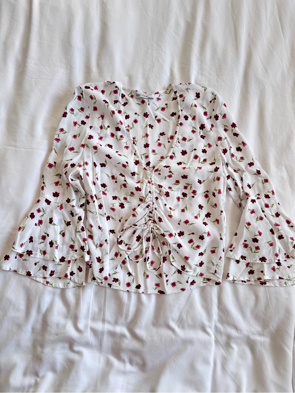Flynn Skye Cinch front floral top